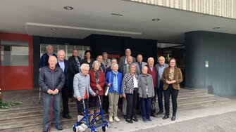 Rund 40 Gäste waren der Einladung ins ADLER-Werk gefolgt.