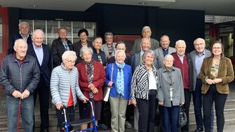 Rund 40 Gäste waren der Einladung ins ADLER-Werk gefolgt.