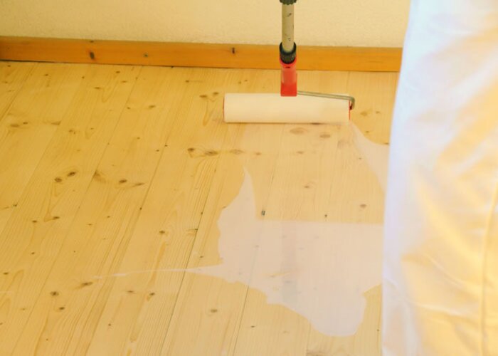 4. krok: Nános vrchnej vrstvy s Floor-Classic 