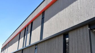 Die neue ADLER Wasserlackfabrik - Außenansicht