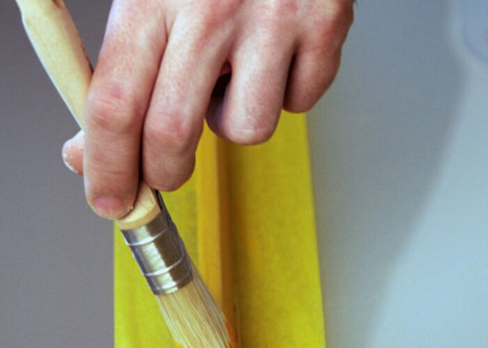 Dekotip: žlté lišty dodajú dverám "šmrnc"