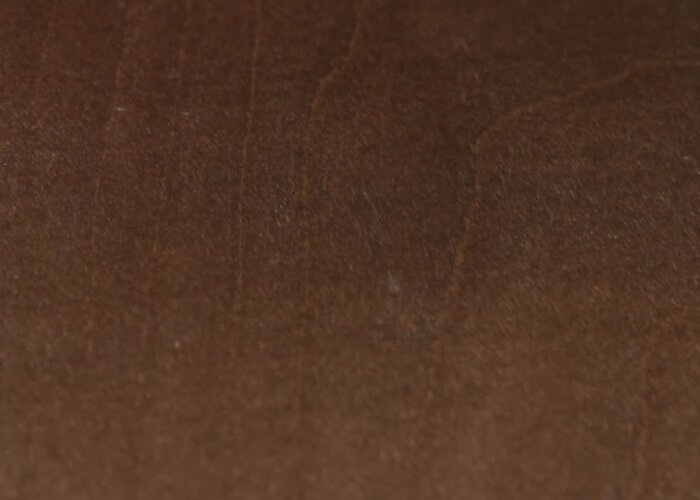 Perfektný výsledok: otlačok už nie je viditeľný