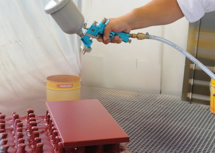 krok 5 – Vrchné krycie lakovanie