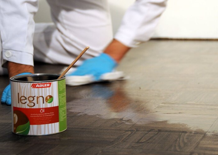 Krok 4 -  nános Legno-Öl 