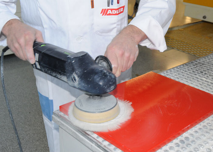 Krok 6a – Leštenie s baraňou srsťou