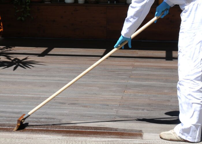 Plochý štetec na veľké plochy- pre nánosy lakov na vodnej báze na veľké plochy 